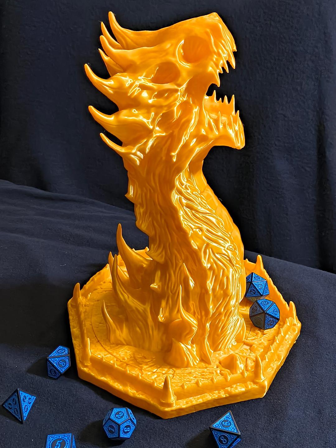 Dragon Wyrm Dice Tower